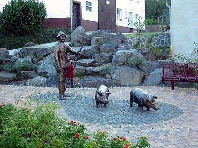 Antonius mit den Schweinen